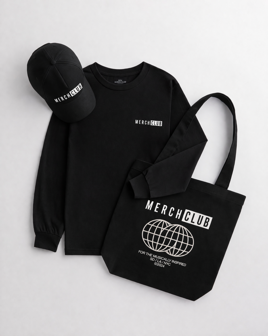 Event merchandise — branded merchandise program by Merch Club